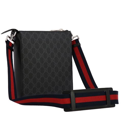 gucci man bag blue|gucci shoulder bag men's black.